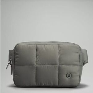 lululemon athletica Quilted Belt Bag In Grey Sage